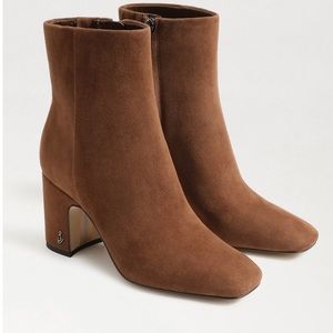 Sam Edelman Fawn Ankle Bootie. New, still in box, never worn. Size 9 fit TTS.